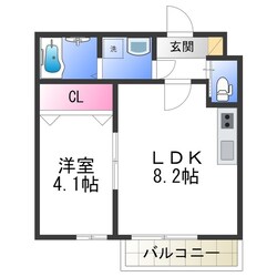 H-maison平野Ⅰの物件間取画像